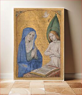 Πίνακας, Manuscript Leaf with the Annunciation from a Book of Hours