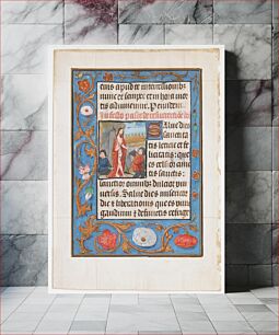Πίνακας, Manuscript Leaf with the Resurrection, from a Book of Hours, Netherlandish
