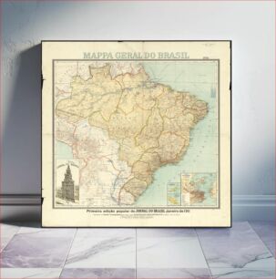 Πίνακας, Mappa geral do Brasil