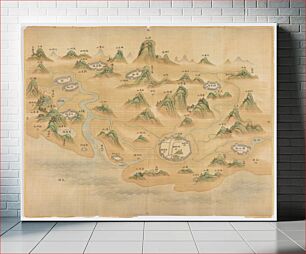 Πίνακας, Maps of Eleven Prefectural Cities in Zhejiang Province during early 19th century