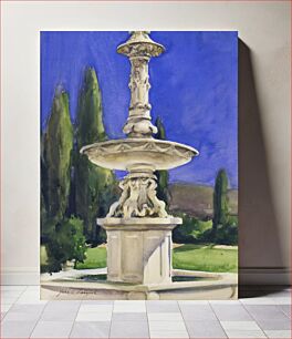 Πίνακας, Marble Fountain in Italy, John Singer Sargent