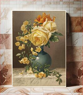 Πίνακας, Marchal niel roses