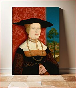 Πίνακας, Margarethe Vöhlin (1527) by Bernhard Strigel