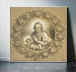 Πίνακας, Maria met Christuskind (1796) by Cornelis Ploos van Amstel