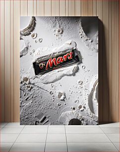 Πίνακας, Mars Bar on Cracked Surface Mars Bar σε ραγισμένη επιφάνεια