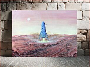 Πίνακας, Mars Lander (1986) illustrated by Brian McMullin