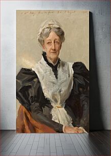 Πίνακας, Mary Eliza Mead (née Mary Eliza Scribner, 1822–1896) (1893) by John Singer Sargent