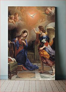 Πίνακας, Mary's Annunciation by Agostino Masucci