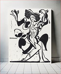 Πίνακας, Mary Wigman's Dance (1933) by Ernst Ludwig Kirchner