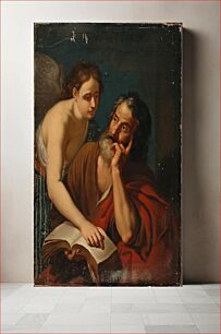 Πίνακας, Matthew the evangelist and the angel, 1815 - 1849, Salomon Andersson