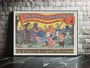 Πίνακας, May day is jay day - ninth annual Central Park smoke in .