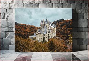 Πίνακας, Medieval Castle in Autumn Μεσαιωνικό Κάστρο το Φθινόπωρο