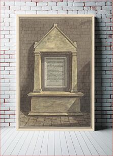 Πίνακας, Memorial to Two Cousins both Named Elizabeth Isaak from Hanworth Church