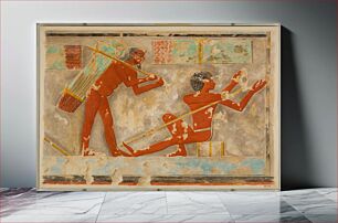 Πίνακας, Men Splitting Papyrus by Hugh R. Hopgood