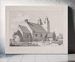 Πίνακας, Merløse church by Jacob Kornerup