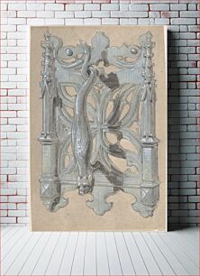 Πίνακας, Metal Doorpull Church, Anonymous, British, 19th century