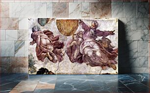 Πίνακας, Michelangelo Buonarroti's Fresco in the Sistine Chapel (1508-1512)