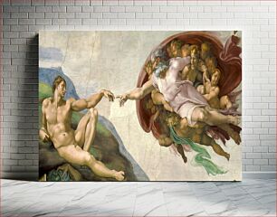 Πίνακας, Michelangelo Buonarroti's The Creation of Adam (circa 1511)