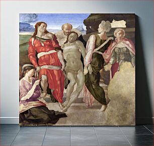 Πίνακας, Michelangelo Buonarroti's The Entombment (1500)