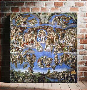 Πίνακας, Michelangelo Buonarroti's The Last Judgment (1536-1541)