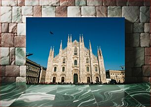 Πίνακας, Milan Cathedral on a Clear Day Καθεδρικός ναός του Μιλάνου σε μια καθαρή μέρα