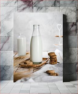 Πίνακας, Milk and Cookies Γάλα και μπισκότα