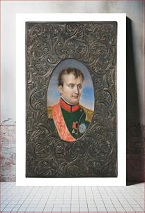 Πίνακας, Miniature of napoleon in a frame