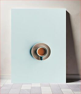 Πίνακας, Minimalist Coffee Aesthetic Μινιμαλιστική Αισθητική Καφέ