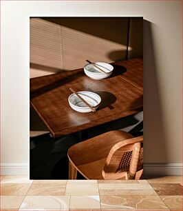 Πίνακας, Minimalist Dining Setup Μινιμαλιστική ρύθμιση τραπεζαρίας