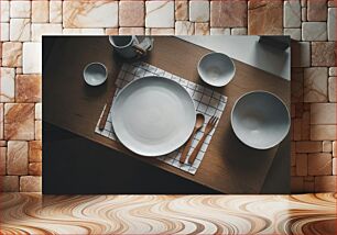 Πίνακας, Minimalist Table Setting Μινιμαλιστική ρύθμιση τραπεζιού