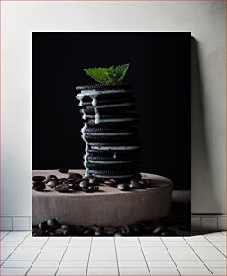 Πίνακας, Mint Chocolate Stack Στοίβα σοκολάτας μέντας