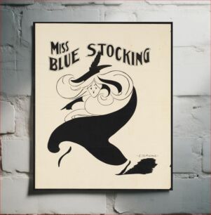 Πίνακας, Miss Blue Stocking