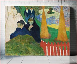 Πίνακας, Mistral (Arlésiennes) (1888) by Paul Gauguin
