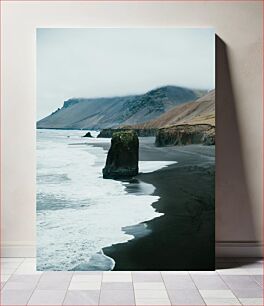 Πίνακας, Misty Coastal Landscape Θολωμένο Παράκτιο Τοπίο