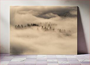 Πίνακας, Misty Forest in Fog Misty Forest in Fog