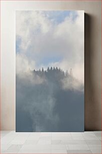 Πίνακας, Misty Forest Peak Misty Forest Peak