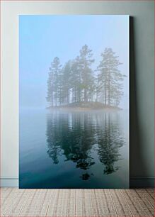 Πίνακας, Misty Island Reflection Misty Island Reflection