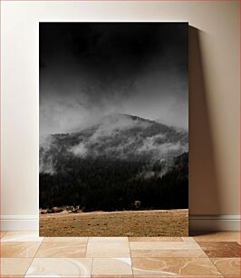 Πίνακας, Misty Mountain Landscape Ομιχλό Ορεινό Τοπίο