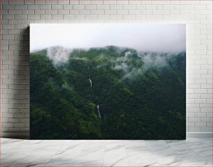 Πίνακας, Misty Mountain Landscape Ομιχλό Ορεινό Τοπίο