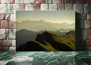 Πίνακας, Misty Mountain Ridges Misty Mountain Ridges