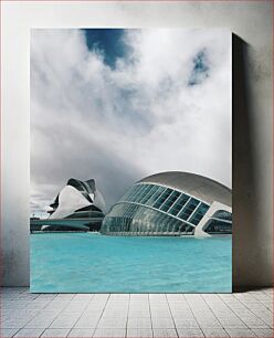 Πίνακας, Modern Architecture by the Sea Μοντέρνα Αρχιτεκτονική δίπλα στη Θάλασσα