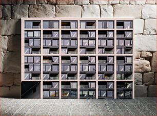 Πίνακας, Modern Building Facade Πρόσοψη Μοντέρνου Κτιρίου