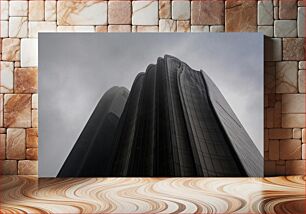 Πίνακας, Modern Misty Skyscraper Σύγχρονος ομιχλώδης ουρανοξύστης