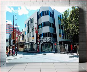 Πίνακας, Modern Urban Intersection Σύγχρονη Αστική Διασταύρωση