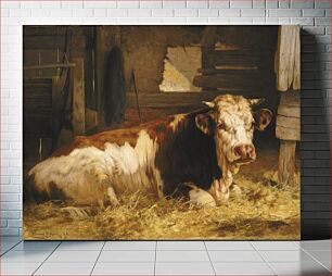 Πίνακας, Monarch of the Farm, William Henry Howe