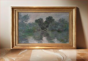 Πίνακας, Monet - un bras de Seine près de Vétheuil