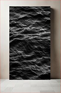 Πίνακας, Monochrome Ocean Waves Μονόχρωμα κύματα ωκεανού