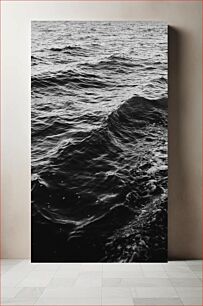 Πίνακας, Monochrome Waves Μονόχρωμα Κύματα