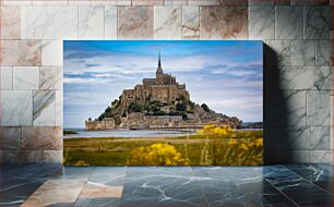Πίνακας, Mont Saint-Michel Landscape Τοπίο Mont Saint-Michel