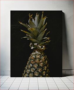 Πίνακας, Moody Pineapple Close-up Κοντινό πλάνο Moody Pineapple